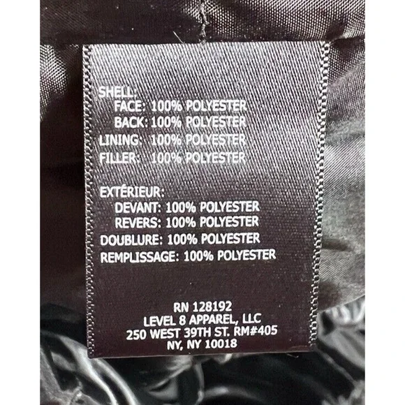 Tahari Men’s Softshell Casual Jacket Hooded Black Zipped Pockets Size L - Picture 8 of 8